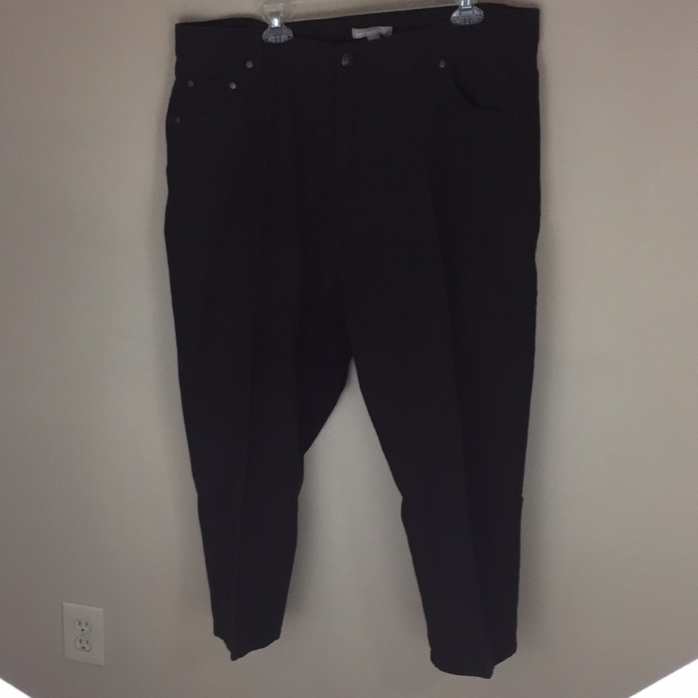 Woman Within Brown Jeans Size 20W Petite Plus Size New With Tags